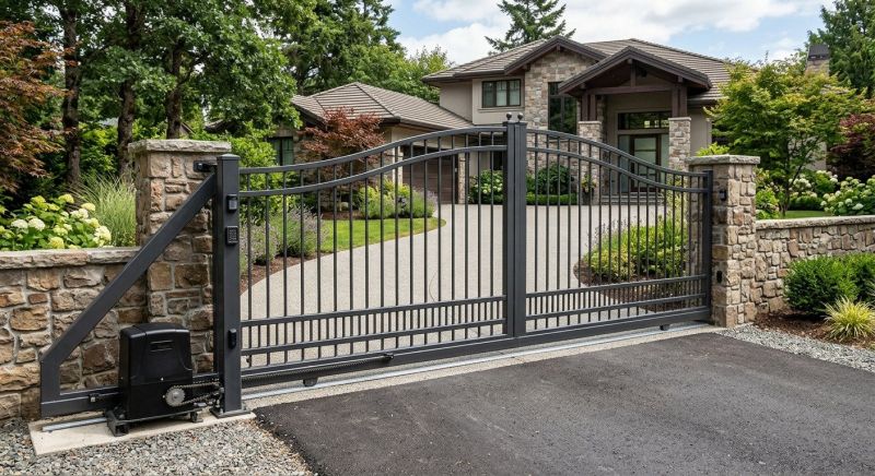 Main Gate Installation in Naperville, IL