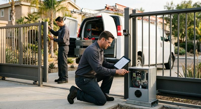 Remote Control Gate Service in Naperville, IL