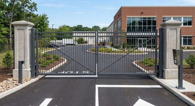 Commercial Gate Installation in Denver, CO