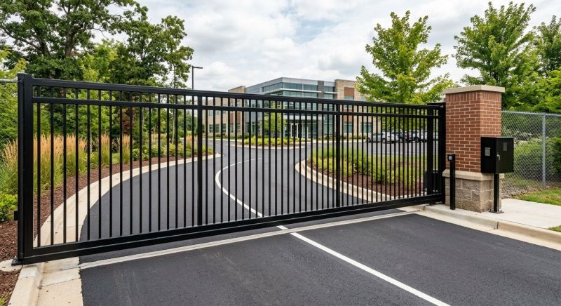 Commercial Gate Installation in Naperville, IL