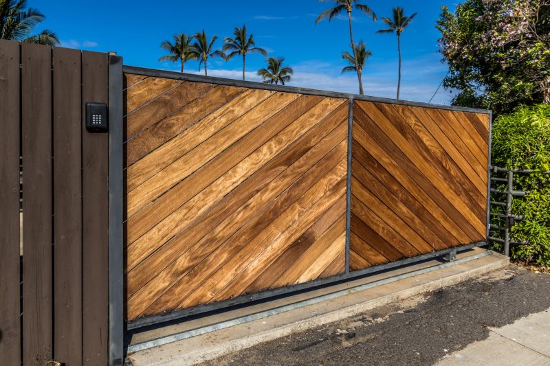Driveway Fence Installation in Plano, TX