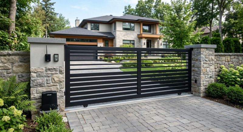 Driveway Fence Installation in Littleton, CO