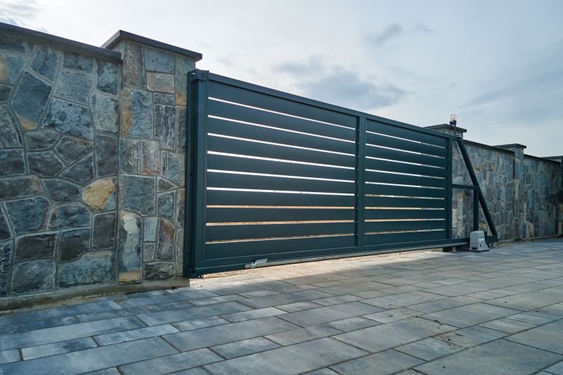 Sliding Metal Gate