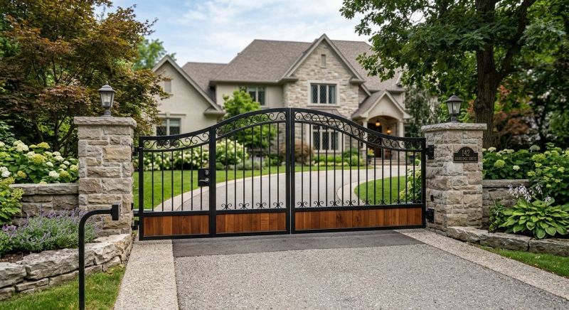 Driveway Gate Installation in Annapolis, MD