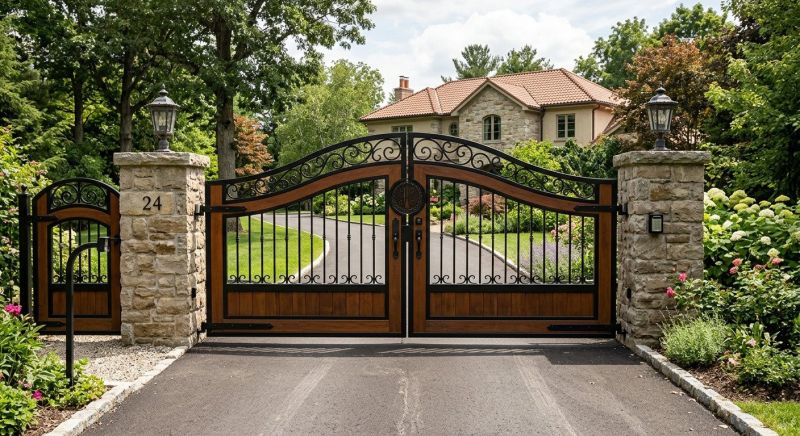 Driveway Gate Replacement in Cary, NC