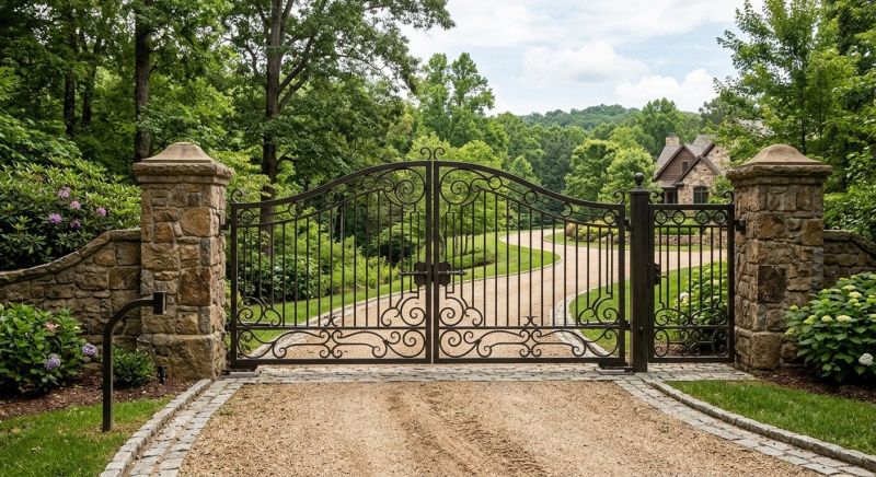 Entrance Gate Installation in Franklin, TN