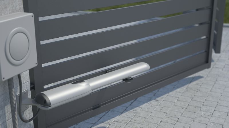 Motorized Gate Installation in Roswell, GA
