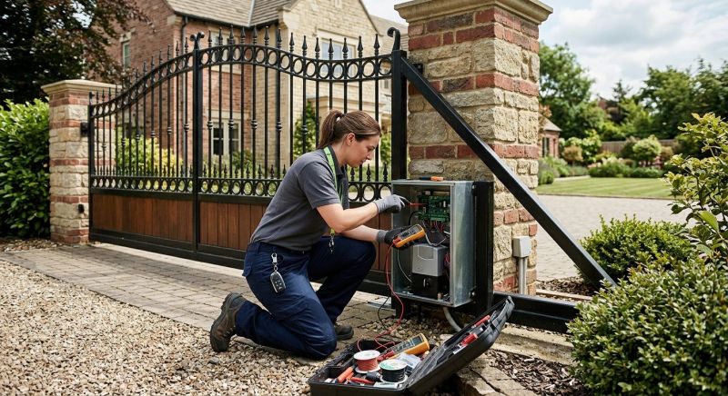 Remote Gate Installation in Franklin, TN